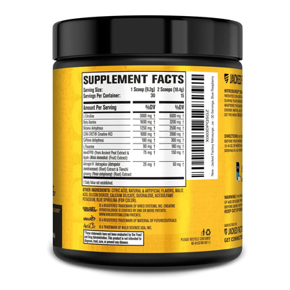 Jacked Factory Nitrosurge Build Pre Workout with Creatine for Muscle Building - Con Cret Creatine Powder & elevATP for Intense Energy, Powerful Pump, - PrimeBioHealth - canada supplements