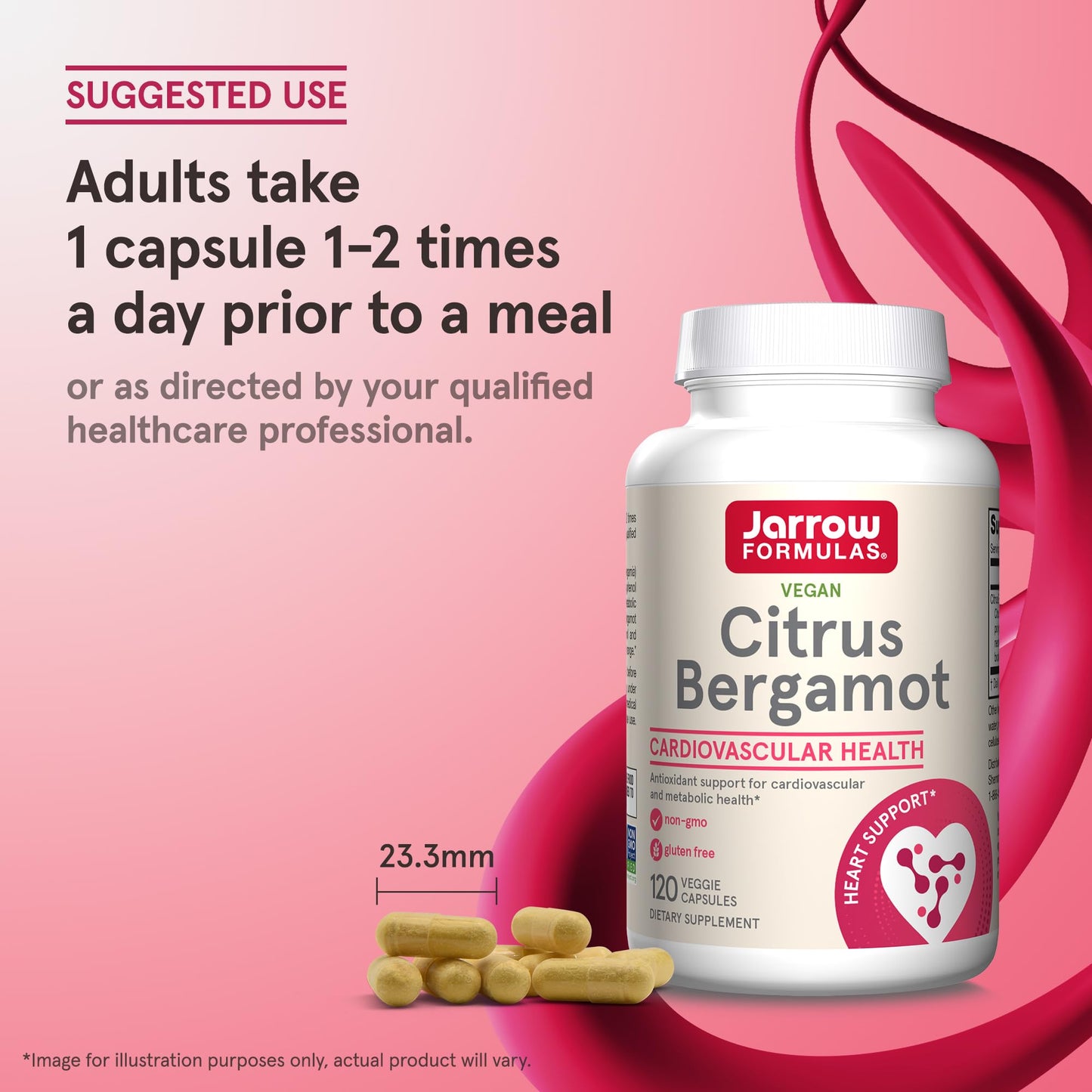 Jarrow Formulas Citrus Bergamot Supplement 500 mg - 120 Servings (Veggie Caps) - Antioxidant Support for Cardiovascular & Metabolic Health - Dietary Supplement - PrimeBioHealth - canada supplements