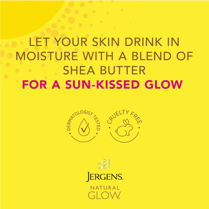 Jergens Natural Glow In Shower Lotion, Self Tanner for Medium to Deep Skin Tone, Sunless Tanning Wet Skin Lotion for Gradual - PrimeBioHealth - canada supplements