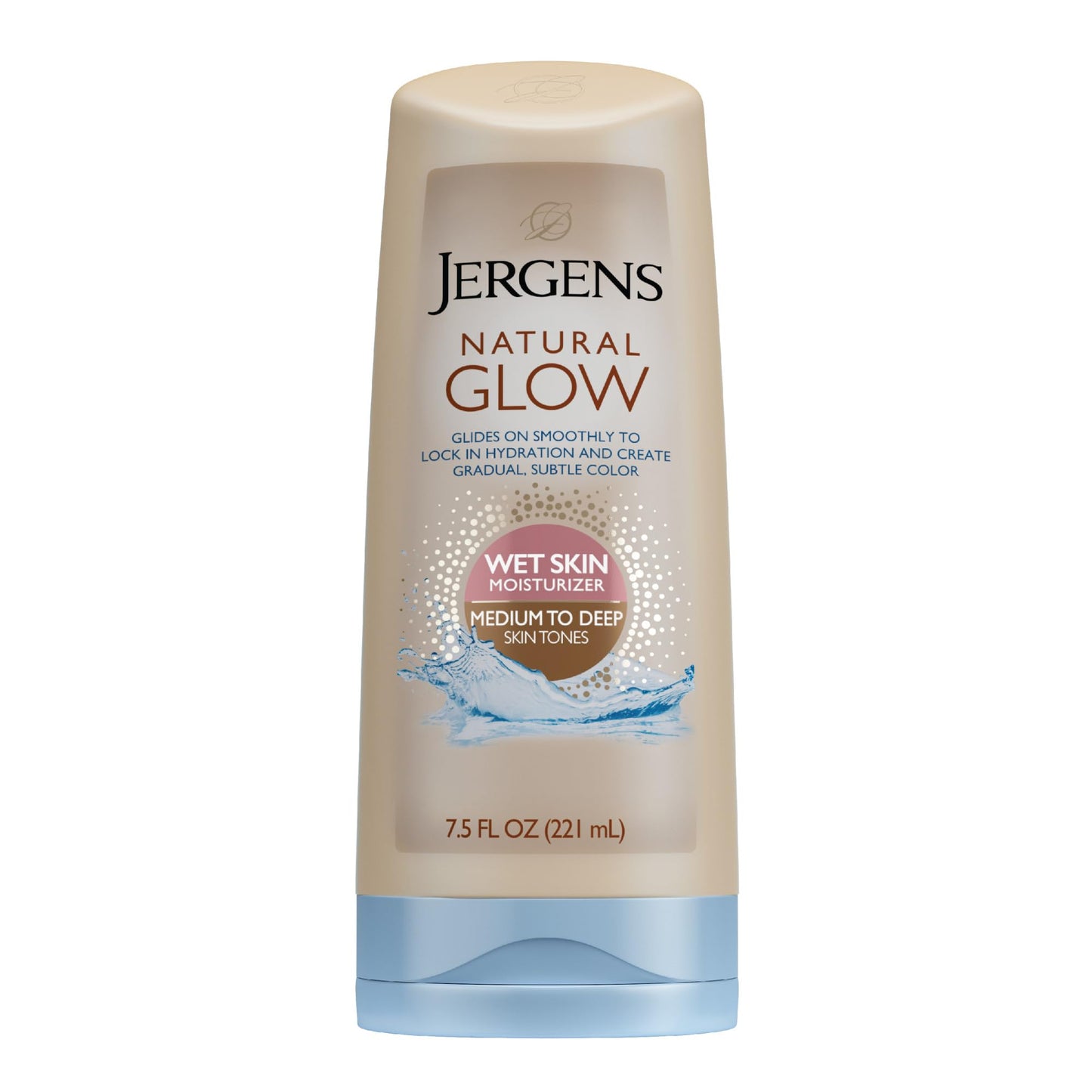 Jergens Natural Glow In Shower Lotion, Self Tanner for Medium to Deep Skin Tone, Sunless Tanning Wet Skin Lotion for Gradual - PrimeBioHealth - canada supplements