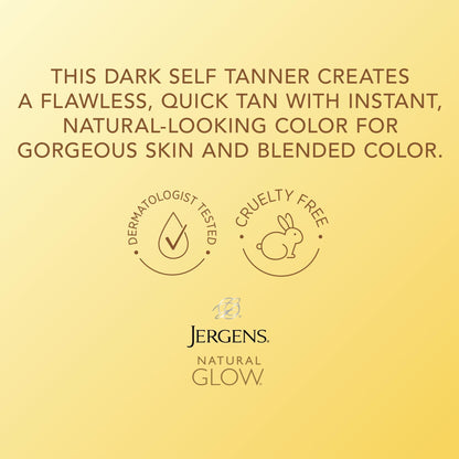 Jergens Natural Glow Instant Sun Body Mousse, Self Tanner for Light Bronze Tan, Sunless Tanning Body Bronzer - PrimeBioHealth - canada supplements