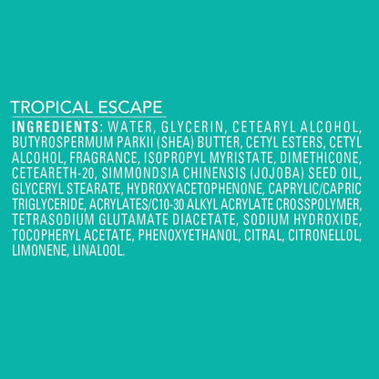 Jergens Shea Fusion Tropical Escape Body Lotion, Moisturizer with Shea Butter & Vitamin E, 14 Fl Oz - PrimeBioHealth - canada supplements