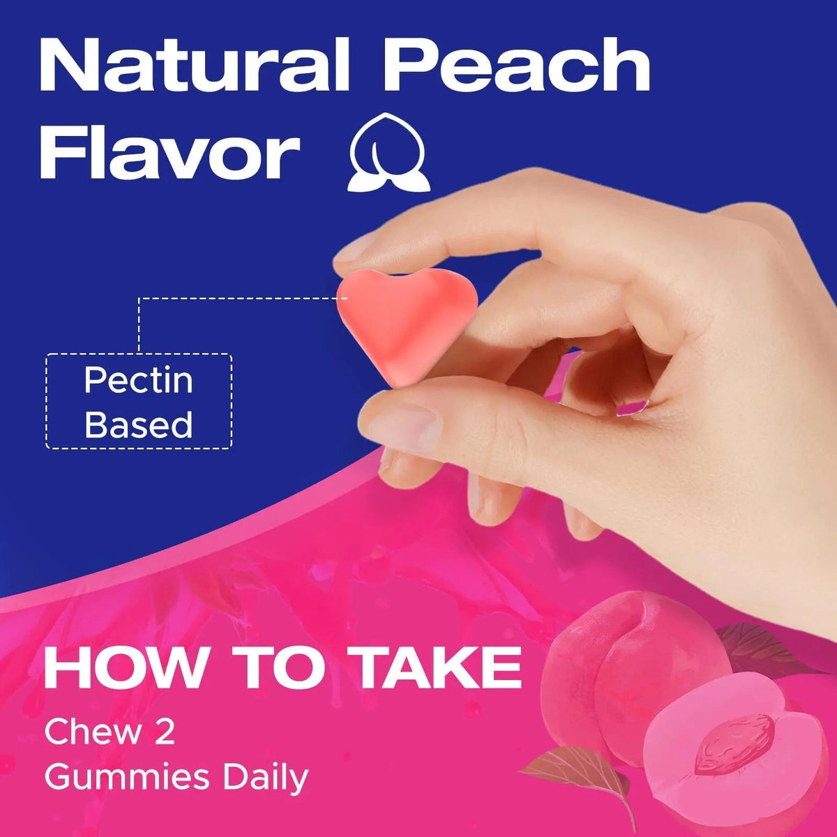 Jovariquethor Booty Gummies for Women - BBL Gummies with Multivitamins and Herbal Extracts - Peach Flavor - 60 Count - PrimeBioHealth - canada supplements