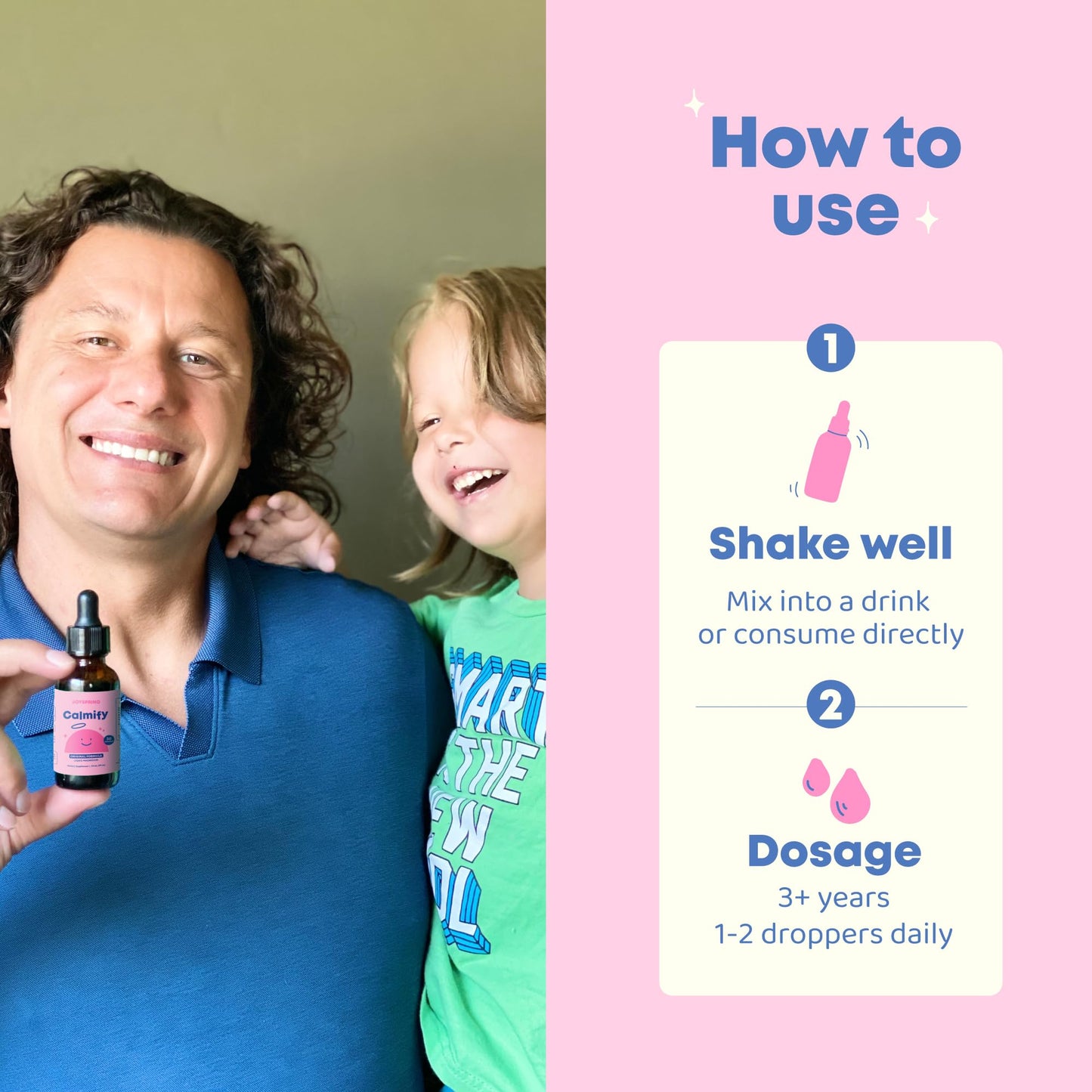 JoySpring Calmify Magnesium Citrate Liquid for Kids - Sugar-Free, Gluten-Free Calming Supplement with Chamomile - PrimeBioHealth - canada supplements
