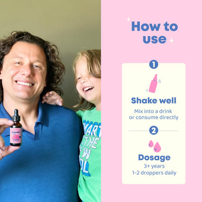 JoySpring Calmify Magnesium Citrate Liquid for Kids - Sugar-Free, Gluten-Free Calming Supplement with Chamomile - PrimeBioHealth - canada supplements