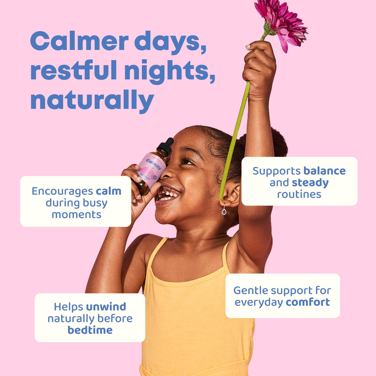 JoySpring Calmify Magnesium Citrate Liquid for Kids - Sugar-Free, Gluten-Free Calming Supplement with Chamomile - PrimeBioHealth - canada supplements