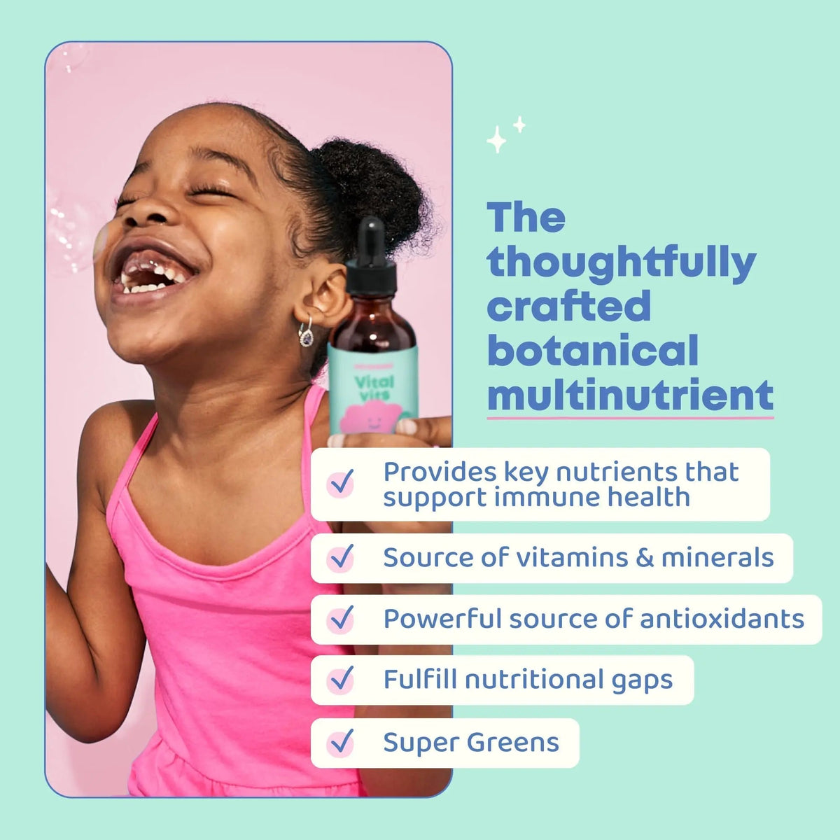 JoySpring Vital Vits - Kids Liquid Multivitamin - 1 fl oz (30 Servings) | Herbal Liquid Vitamins for Kids | Natural Flavor | - PrimeBioHealth - canada supplements