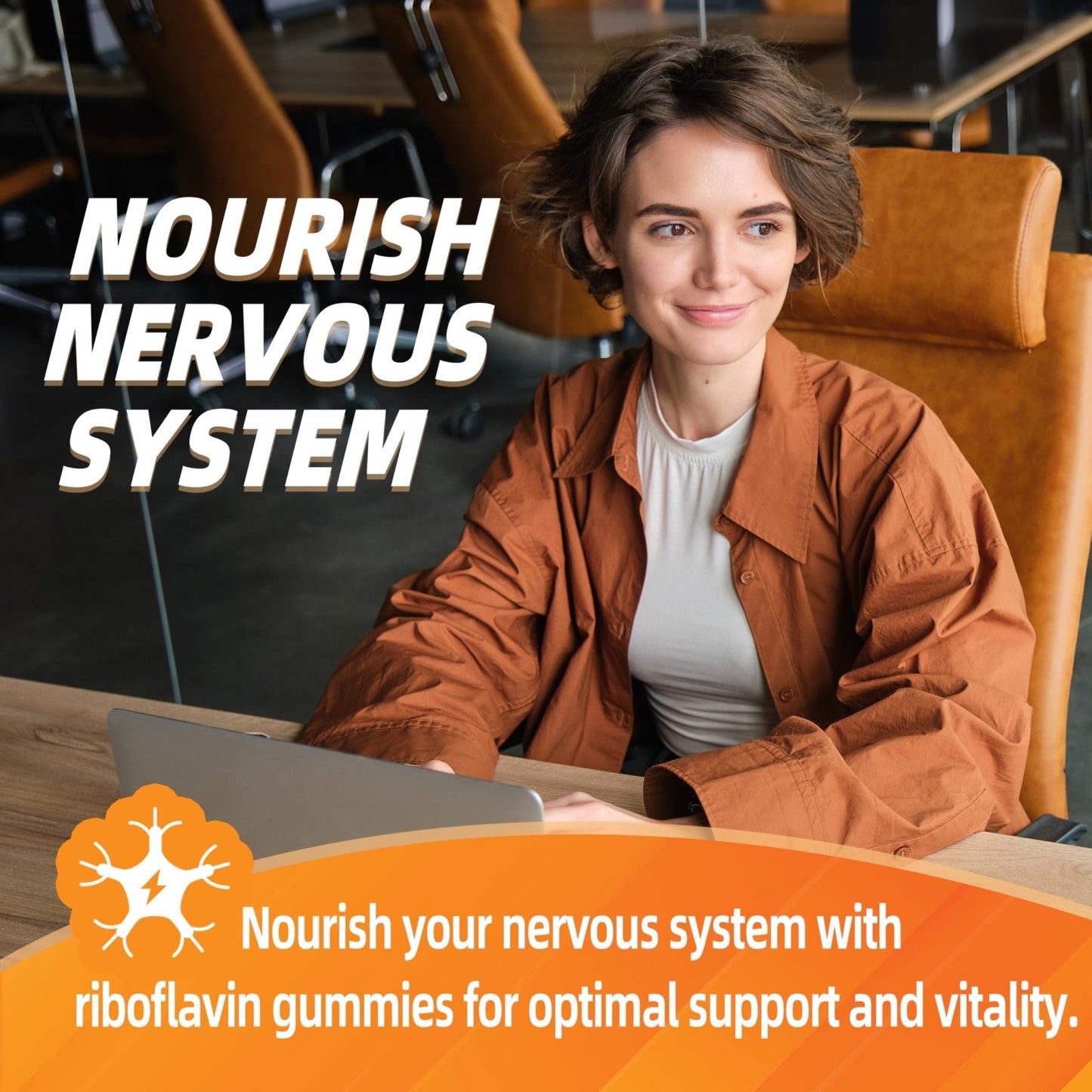 Joywiit Vitamin B2 Gummies | Riboflavin 400mg | B2 Vitamin 400mg Chewable for Adults and Kids, Migraine Relief & Energy and Nervous System Support - PrimeBioHealth - canada supplements