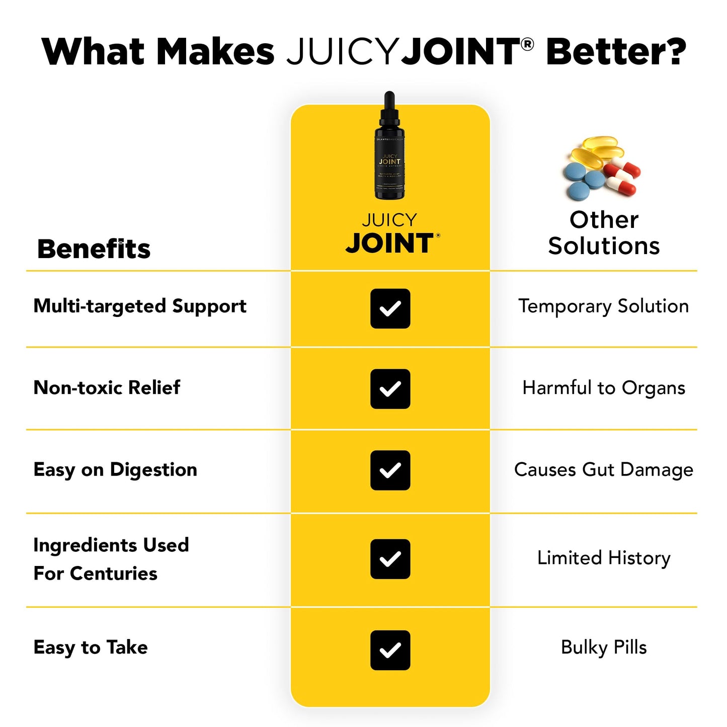 Juicy Joint by Plants Basically – Joint Support Supplement for Mobility, Relief & Recovery | - PrimeBioHealth - canada supplements