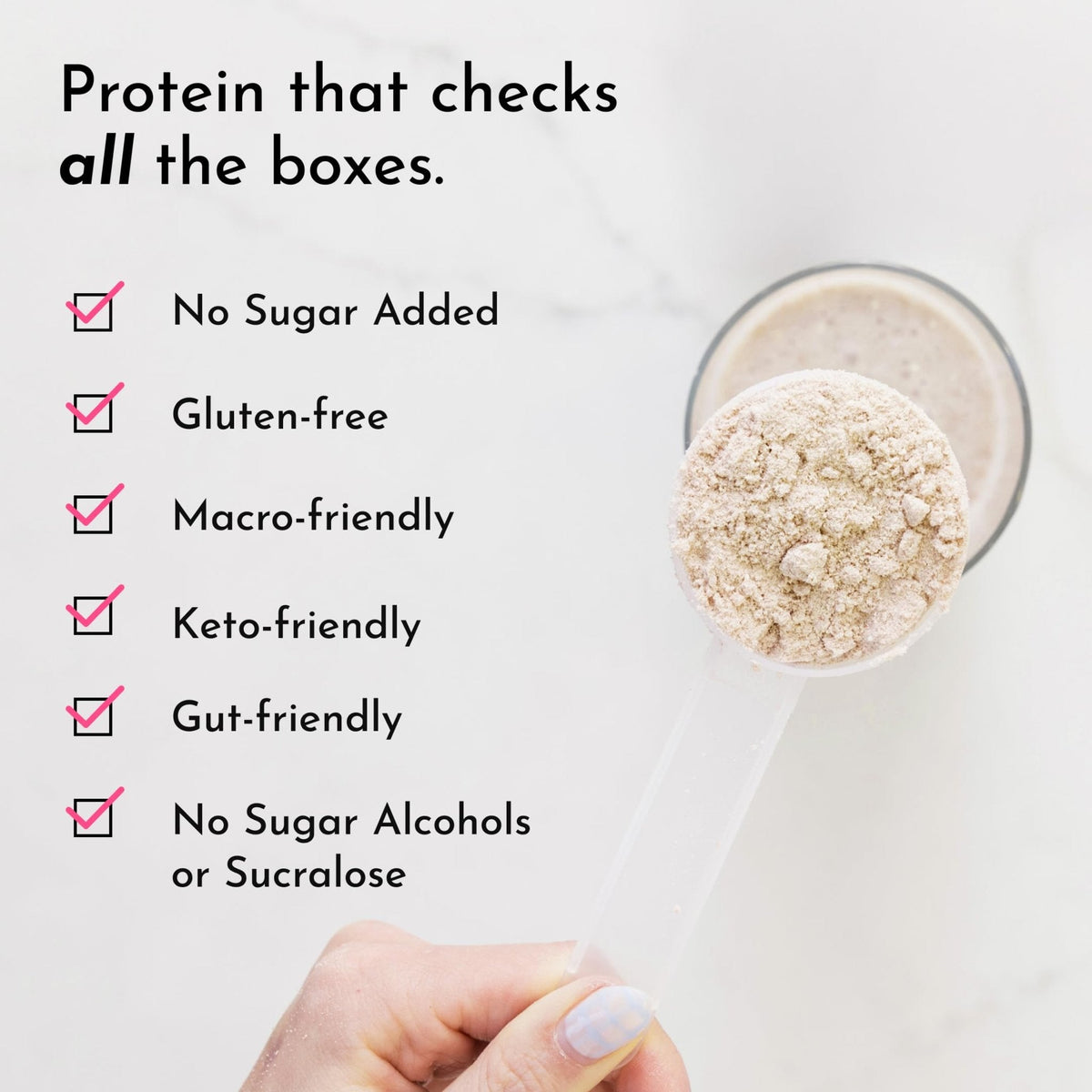 JUST INGREDIENTS Vanilla Protein Powder - Grass-Fed Whey Blend, Organic, Gluten Free, Dairy Free, Soy Free - 15 Servings, 22g Protein - PrimeBioHealth - canada supplements