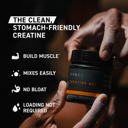 Kaged Creatine HCl Capsules | 7X Concentrated vs Mono | Muscle Building & Recovery | High Absorption | No Bloating | Creatine for Men & Women - PrimeBioHealth - canada supplements