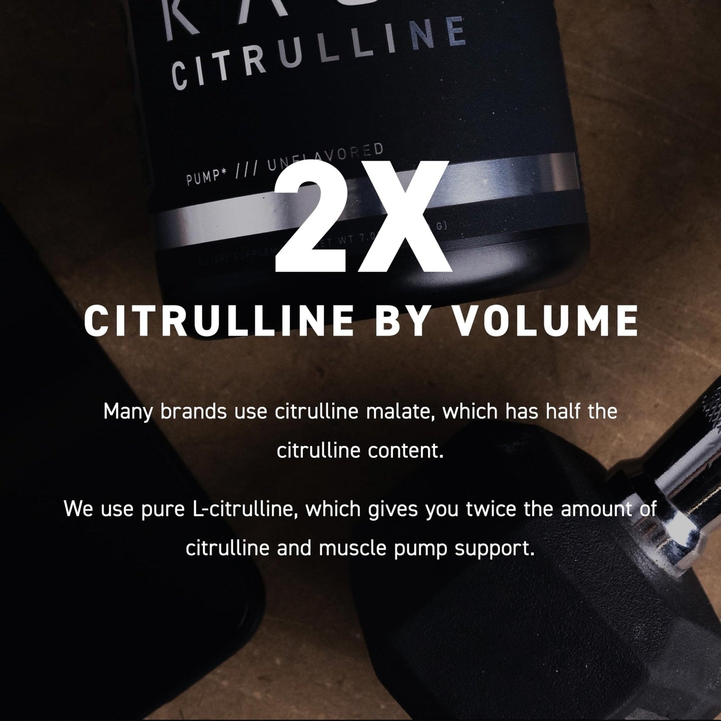 Kaged L-Citrulline Powder | Unflavored | Enhanced Pumps | Improve Muscle Vascularity | Nitric Oxide Booster | Supplements for Men & Women | 100 Servings - PrimeBioHealth - canada supplements