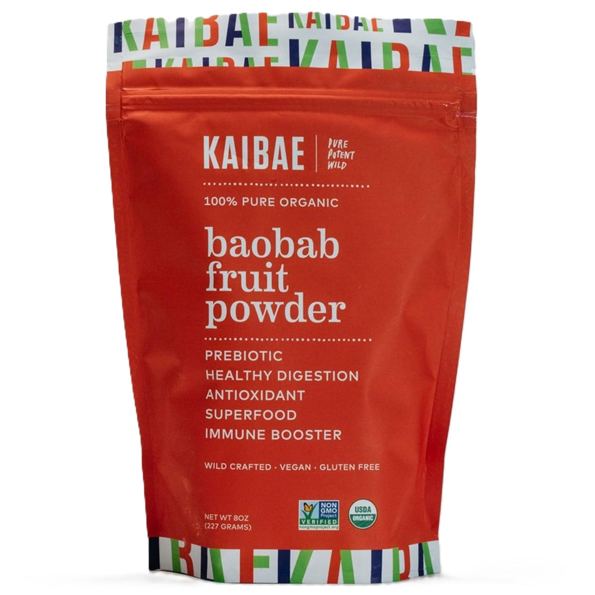 KAIBAE Premium Organic Baobab Powder | Prebiotic Fiber Superfood for Gut & Metabolic Health | Vitamin C + Polyphenols | Gluten-Free, Non-GMO, Vegan | 8 oz. - PrimeBioHealth - canada supplements