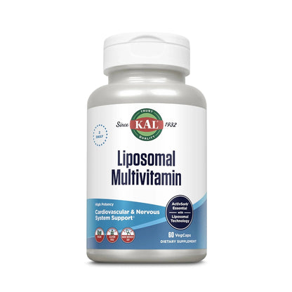 KAL Liposomal Multivitamin - High Potency Liposomal Vitamin C, D-3, and More - Men and Women Multivitamin - PrimeBioHealth - canada supplements