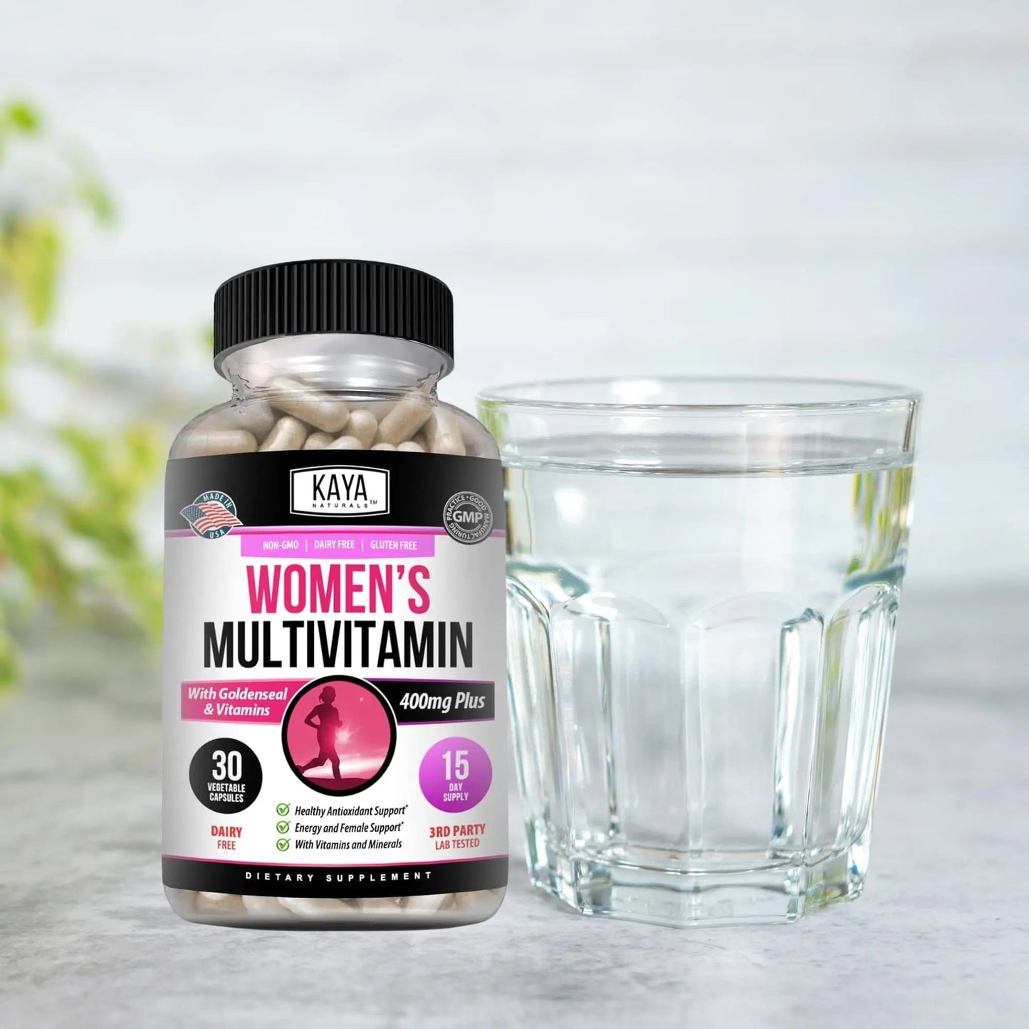 Kaya Naturals Women's Multivitamin, Overall Healthy Antioxidant, and Immune Support, Vitamins A, D, C, E, Biotin - PrimeBioHealth - canada supplements