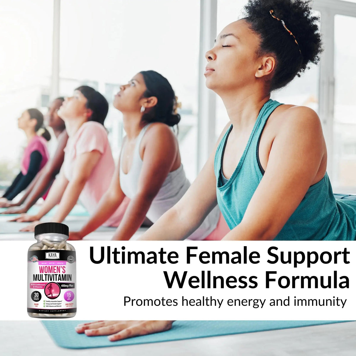 Kaya Naturals Women's Multivitamin, Overall Healthy Antioxidant, and Immune Support, Vitamins A, D, C, E, Biotin - PrimeBioHealth - canada supplements