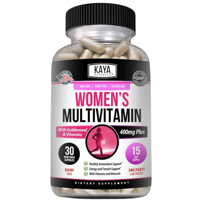 Kaya Naturals Women's Multivitamin, Overall Healthy Antioxidant, and Immune Support, Vitamins A, D, C, E, Biotin - PrimeBioHealth - canada supplements