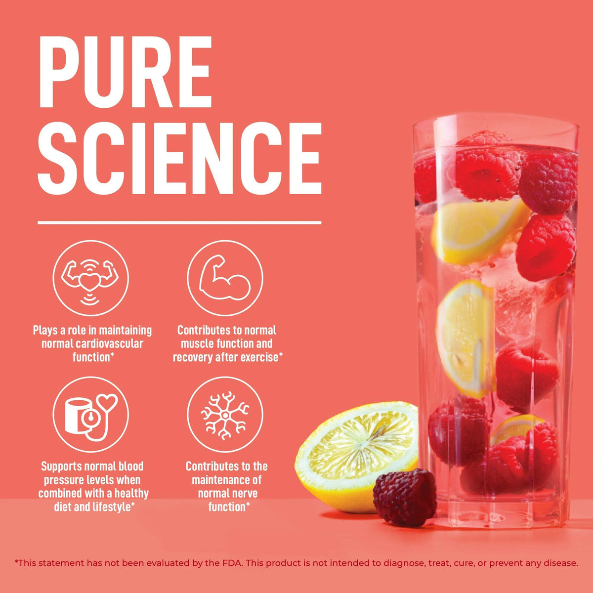 Keppi Electrolytes Powder – Raspberry Lemonade Flavor 50 Servings – No Sugar Hydration Supplement with Magnesium, Potassium, Sodium – Keto, Vegan - PrimeBioHealth - canada supplements