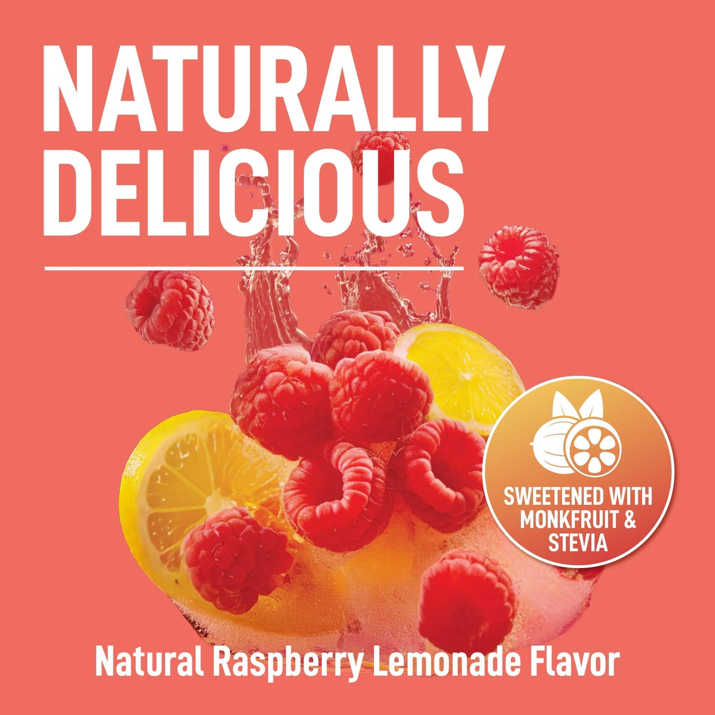 Keppi Electrolytes Powder – Raspberry Lemonade Flavor 50 Servings – No Sugar Hydration Supplement with Magnesium, Potassium, Sodium – Keto, Vegan - PrimeBioHealth - canada supplements