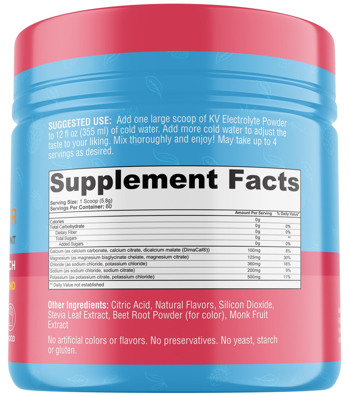 Keto Vitals Keto Electrolytes Powder | Keto-Friendly Electrolytes with Potassium, Magnesium, Sodium, Calcium | Electrolytes Sugar Free | Supplement Energy Drink Mix - PrimeBioHealth - canada supplements