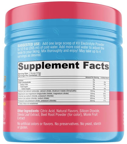 Keto Vitals Keto Electrolytes Powder | Keto-Friendly Electrolytes with Potassium, Magnesium, Sodium, Calcium | Electrolytes Sugar Free | Supplement Energy Drink Mix - PrimeBioHealth - canada supplements