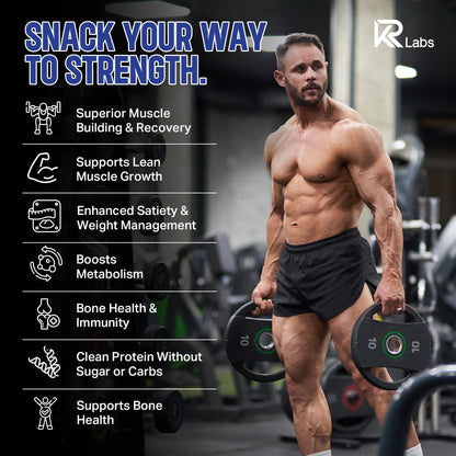 KR Labs Zero Carb 100% Pure Whey Isolate Protein Gummies | 300g Total Protein per Bag | 10g per Serving Plant Based with Vitamins for Men & Women - PrimeBioHealth - canada supplements