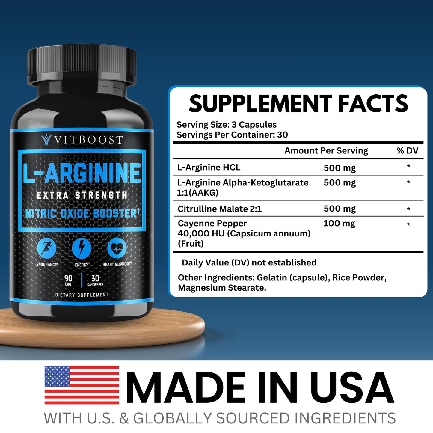 L Arginine Capsules with L-Citrulline 1500mg - Nitric Oxide Booster for Stamina, Muscle, Energy & Vascularity - L-Arginine and Essential Amino Supplement for Extra Strength - PrimeBioHealth - canada supplements