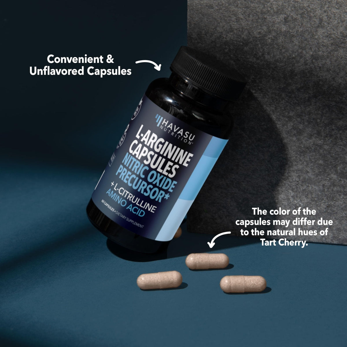 L-Arginine Capsules with L-Citrulline - Nitric Oxide Supplement - L Arginine and L Citrulline Blend - 120 Count - Vegan, Non-GMO Capsules for Performance - PrimeBioHealth - canada supplements