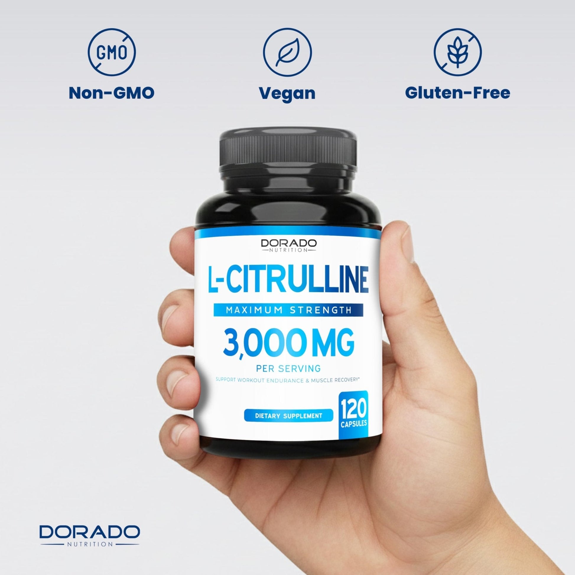 L Citrulline 3000mg Supplement (120 Capsules) Support L Arginine & Nitric Oxide Pills - L-Citrulline For Men & Women - Muscle Recovery & Pump Supplement - 3rd Party Tested - PrimeBioHealth - canada supplements