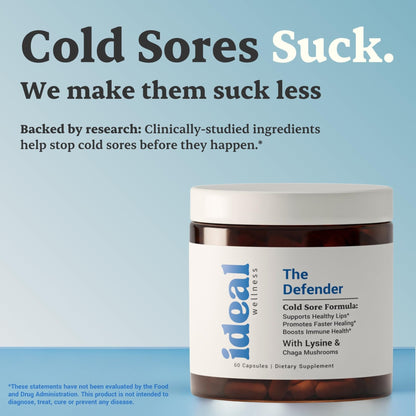 L-Lysine Cold Sore Treatment For Lips With Immune Support - L Lysine 1000mg Capsules, Chaga, Bee Propolis, Vitamin C, Zinc & Licorice Root Extract - Non-GMO, Vegetarian, - PrimeBioHealth - canada supplements