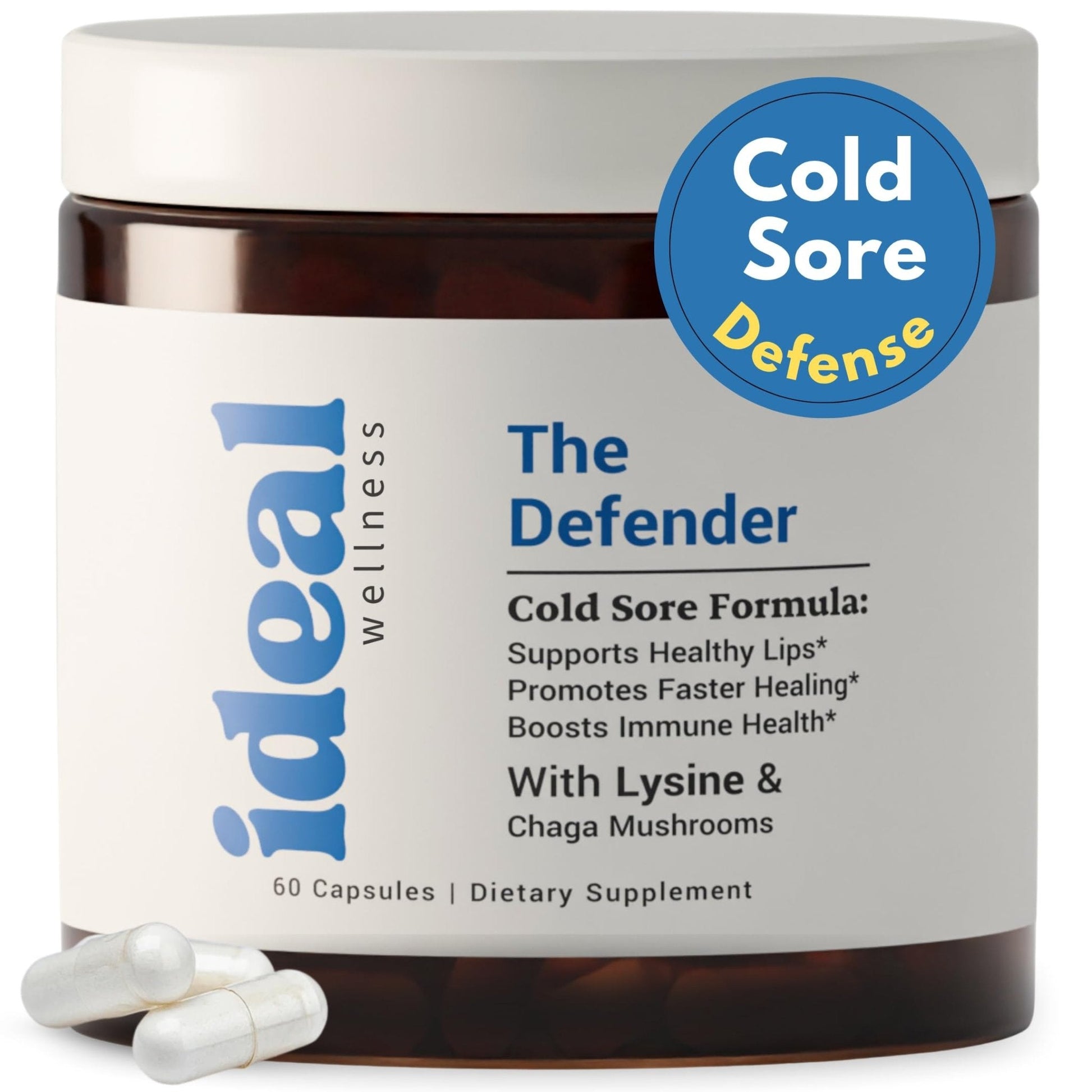 L-Lysine Cold Sore Treatment For Lips With Immune Support - L Lysine 1000mg Capsules, Chaga, Bee Propolis, Vitamin C, Zinc & Licorice Root Extract - Non-GMO, Vegetarian, - PrimeBioHealth - canada supplements