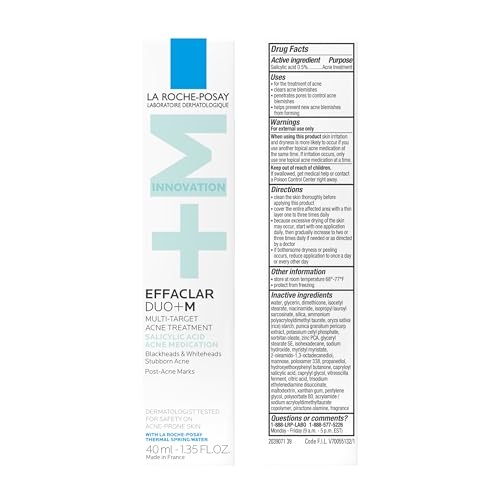 La Roche-Posay Effaclar Salicylic Acid Acne Treatment For Face, Mattifying Acne Gel Cream Spot Treatment for Blackheads - PrimeBioHealth - canada supplements