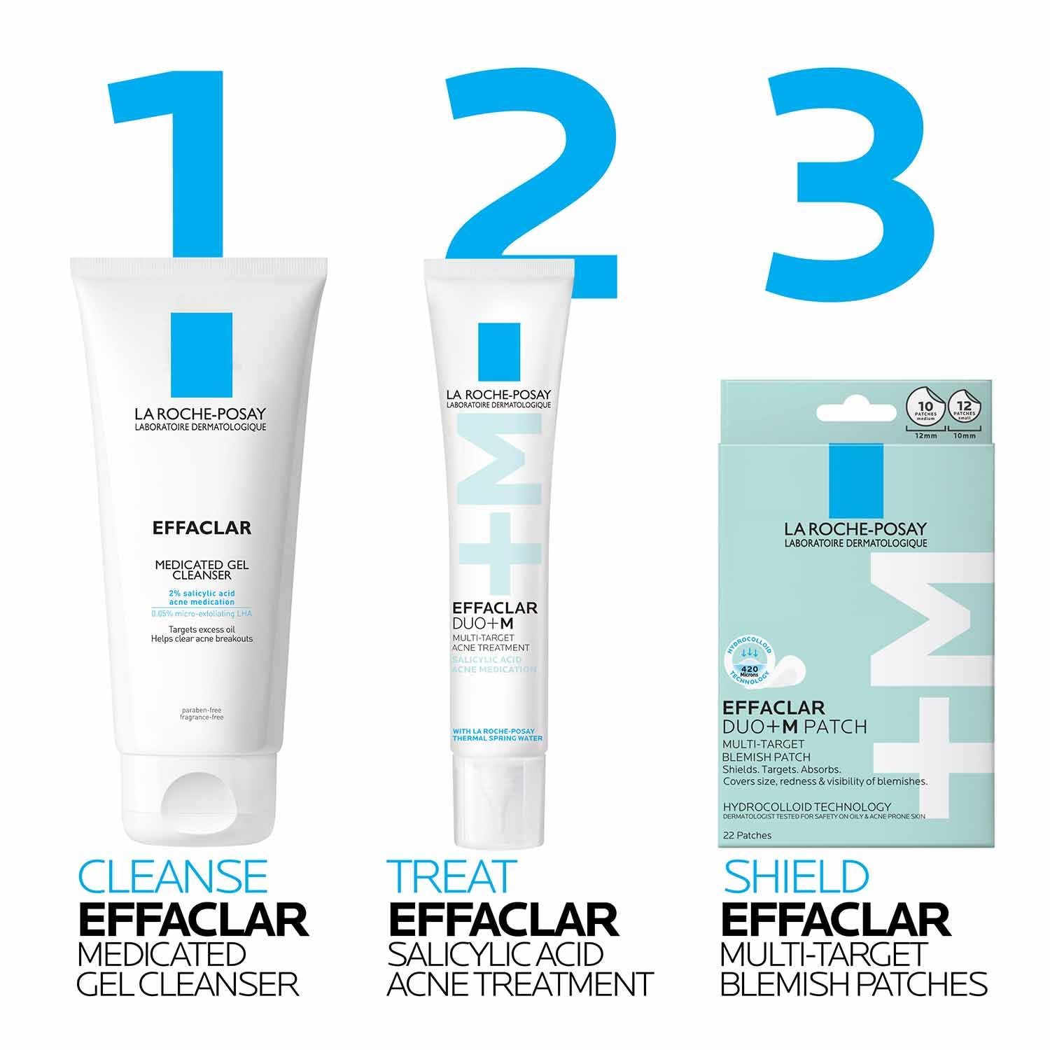 La Roche-Posay Effaclar Salicylic Acid Acne Treatment For Face, Mattifying Acne Gel Cream Spot Treatment for Blackheads - PrimeBioHealth - canada supplements