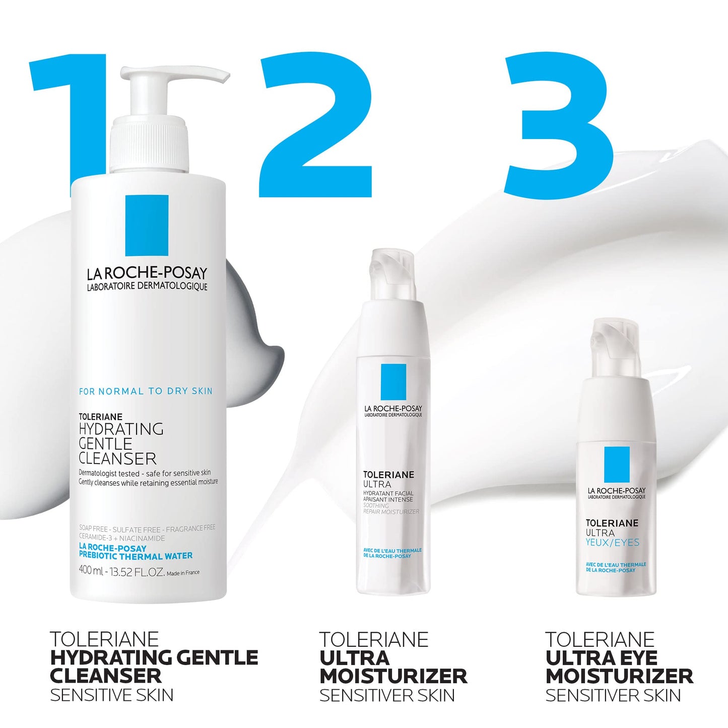 La Roche-Posay Toleriane Dermallergo Eye Cream Soothing Repair Moisturizer, Soothes and Comforts Sensitive Skin - PrimeBioHealth - canada supplements