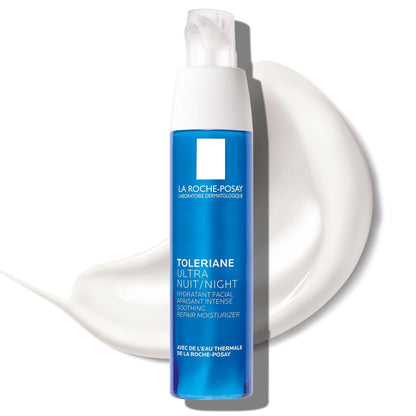 La Roche-Posay Toleriane Dermallergo Night Cream for Face, Intense Soothing Moisturizer with Vitamin E, Allergy Tested - PrimeBioHealth - canada supplements