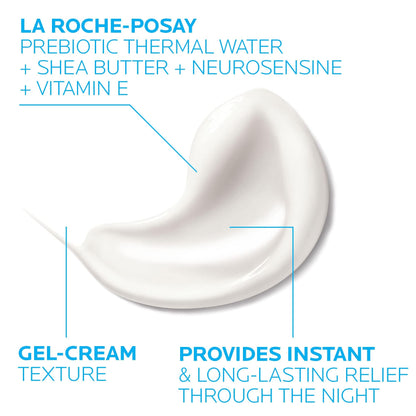 La Roche-Posay Toleriane Dermallergo Night Cream for Face, Intense Soothing Moisturizer with Vitamin E, Allergy Tested - PrimeBioHealth - canada supplements