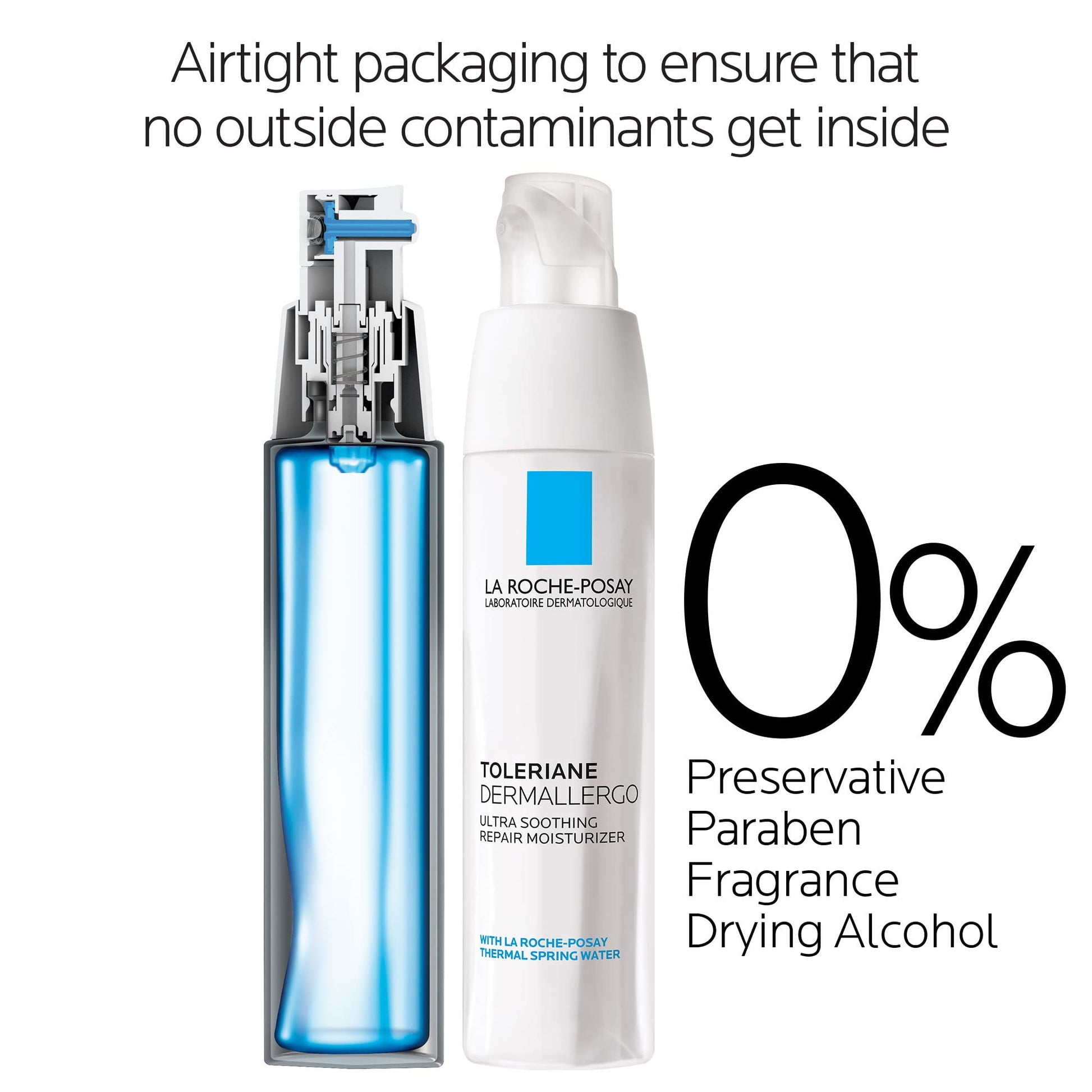 La Roche-Posay Toleriane Dermallergo Ultra Soothing Repair Face Moisturizer for Sensitive Skin, Gentle Moisturizing Face - PrimeBioHealth - canada supplements