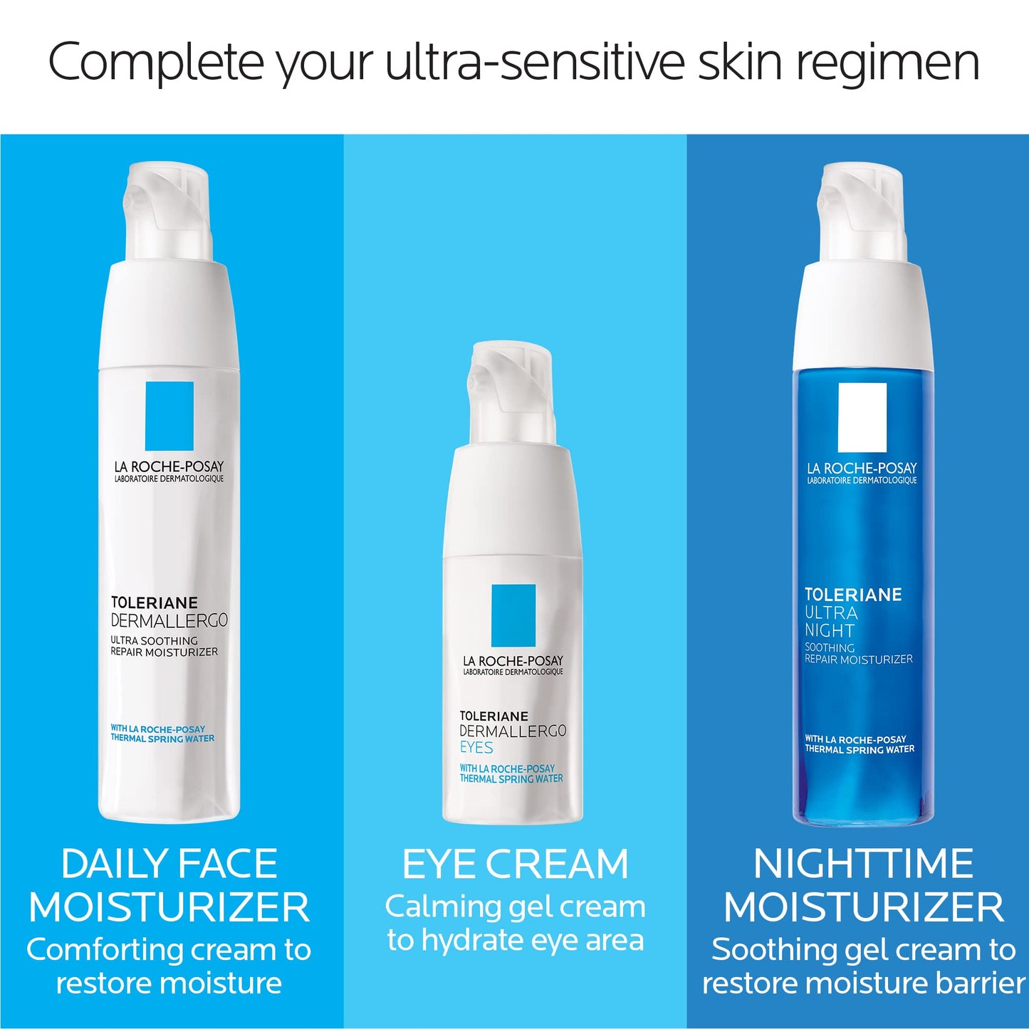 La Roche-Posay Toleriane Dermallergo Ultra Soothing Repair Face Moisturizer for Sensitive Skin, Gentle Moisturizing Face - PrimeBioHealth - canada supplements