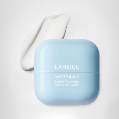LANEIGE Water Bank Blue Hyaluronic Cream Moisturizer: Hydrating Korean Face Cream with Squalane & Ceramide - PrimeBioHealth - canada supplements