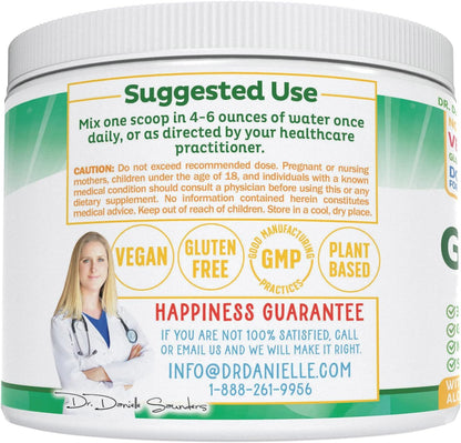 Leaky Gut Support Powder | L-Glutamine Gut Lining Digestive Drink Mix | Gluten-Free Doctor Crafted Botanical Formula | Gut Assist by Dr. Danielle - PrimeBioHealth - canada supplements