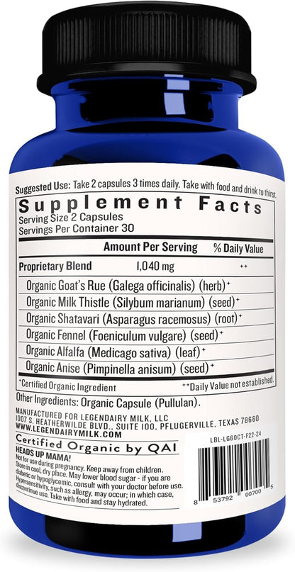 Legendairy Milk Liquid Gold Lactation Support | Lactation Supplement with Organic Goats Rue, Milk Thistle, Shatavari, Fennel, Alfalfa & Anise - PrimeBioHealth - canada supplements