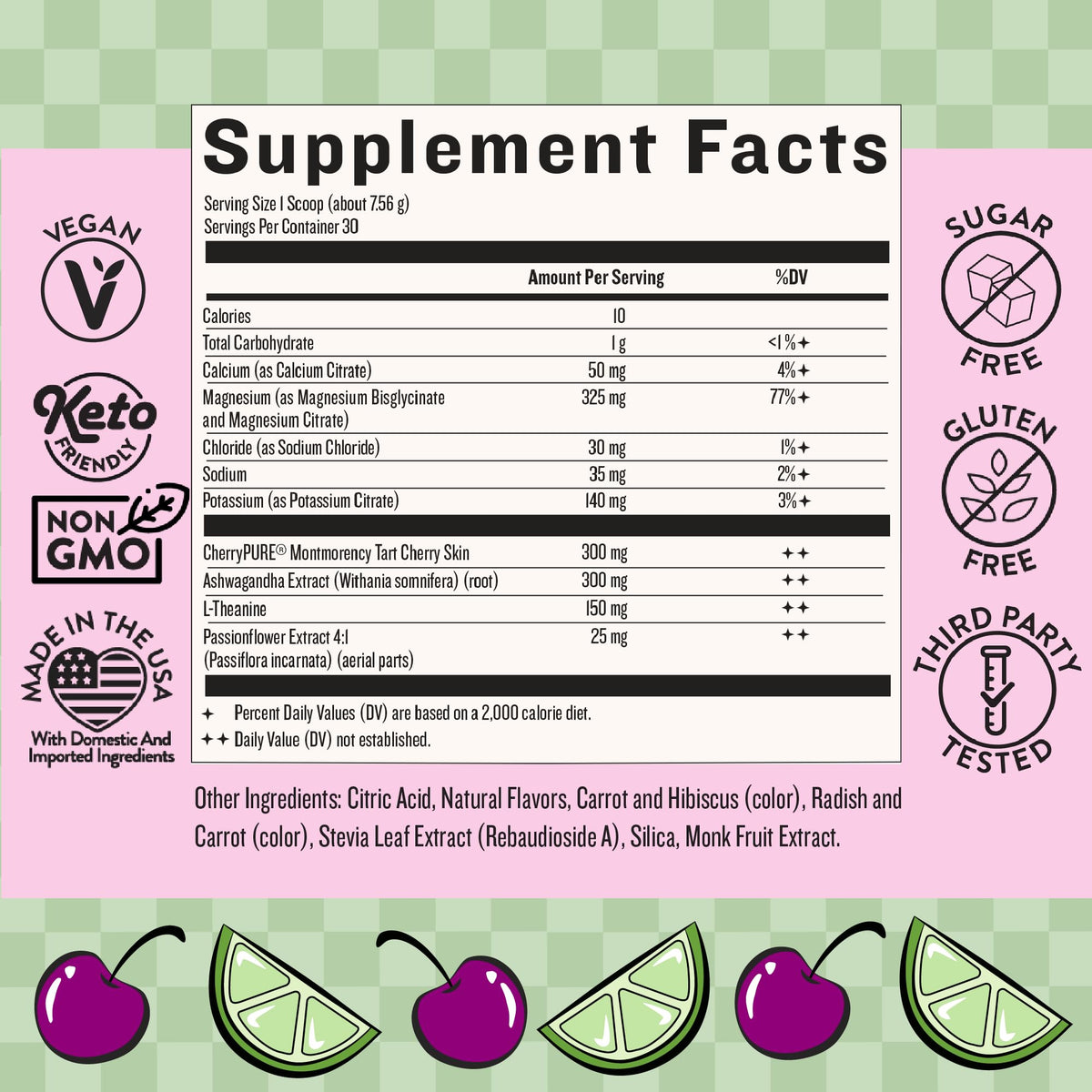 Legendairy Milk She’s Sleepy™ – Cherry Limeade – Nightly Sleep Aid, Sugar Free Drink Mix with Magnesium Glycinate & Ashwagandha - PrimeBioHealth - canada supplements