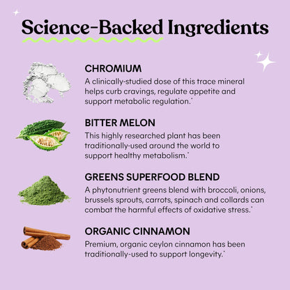 Lemme Curb Cravings, Improve Carb Metabolism, Support Weight Management w/Clinically Studied Chromium Picolinate, Bitter Melon, Ceylon Cinnamon - PrimeBioHealth - canada supplements