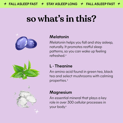 Lemme Sleep Gummies with 5mg Melatonin, Elderberry, Magnesium, L-Theanine, Chamomile and Lavender, Drug-Free Nighttime Sleep Aid, - PrimeBioHealth - canada supplements