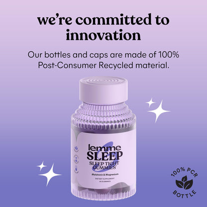 Lemme Sleep Gummies with 5mg Melatonin, Elderberry, Magnesium, L-Theanine, Chamomile and Lavender, Drug-Free Nighttime Sleep Aid, - PrimeBioHealth - canada supplements