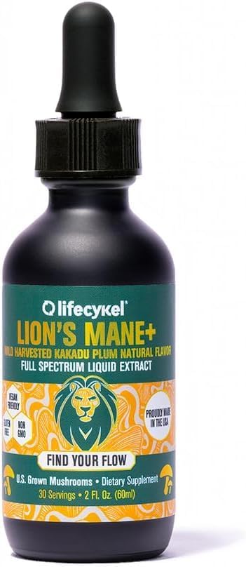 Life Cykel Lion's Mane +Reishi+ Shiitake 2 Fl oz Bundle - PrimeBioHealth - canada supplements