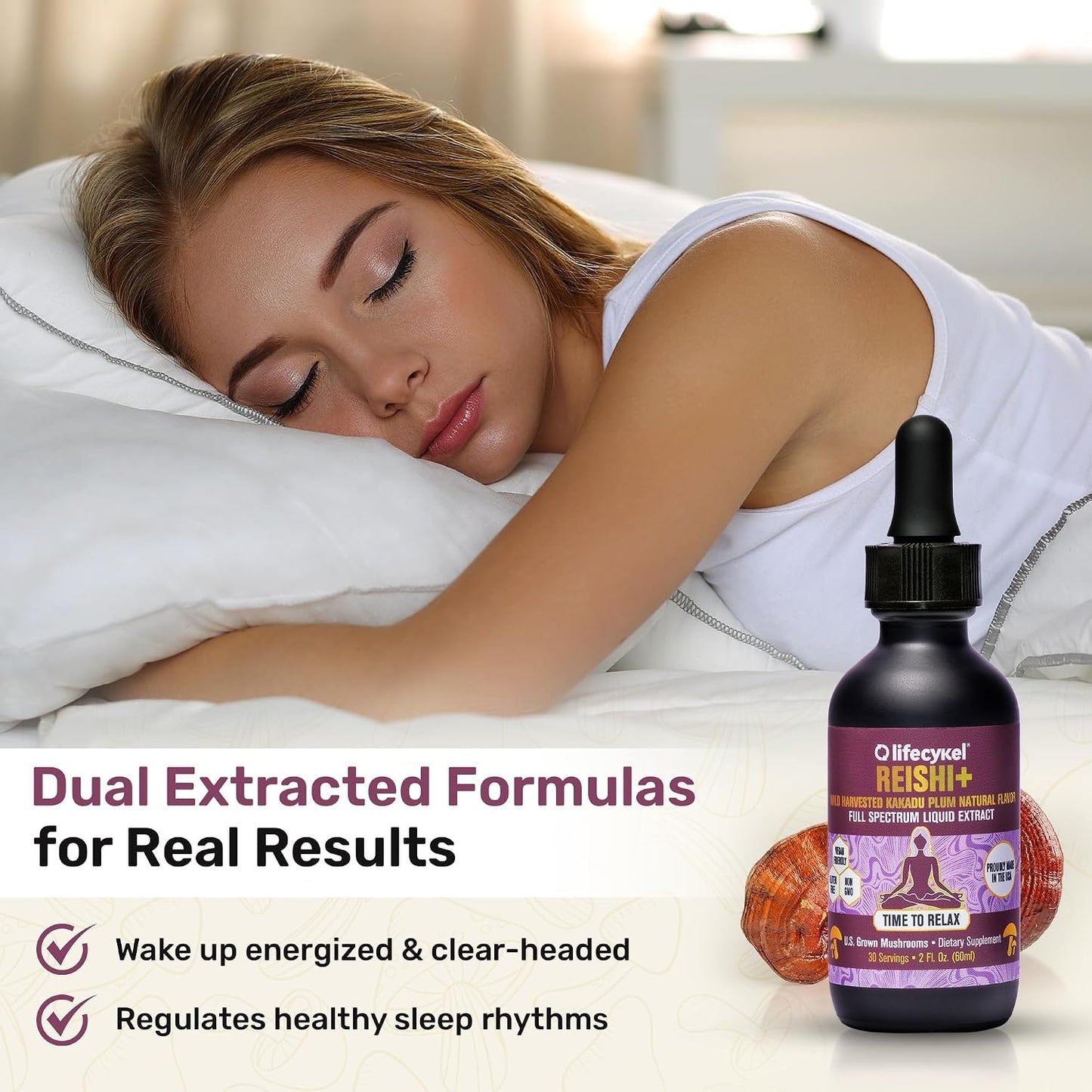 Life Cykel Premium Mushroom Extract Liquid Bundle – Lion’s Mane, Cordyceps, Reishi, Chaga, Turkey Tail & Shiitake (1oz Each) with Included Energy Gummies (10-Count), for Vitality & Mental Clarity - PrimeBioHealth - canada supplements