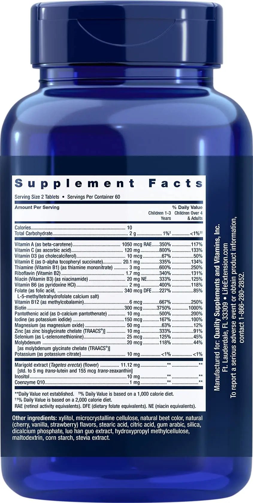Life Extension Children's Formula Mix™, multivitamin for Kids, 18 Essential Vitamins and Minerals - PrimeBioHealth - canada supplements