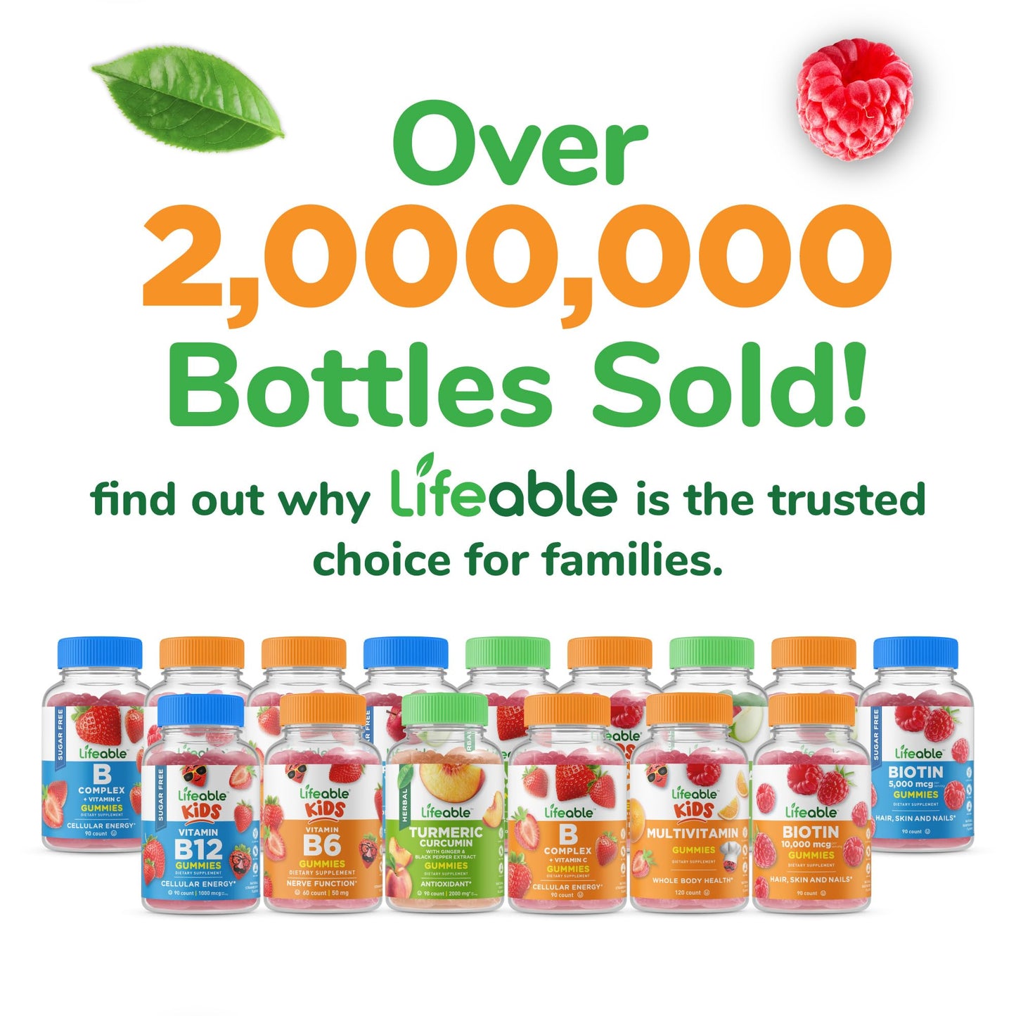 Lifeable Probiotics Gummies | 2 Billion CFU | Great Tasting Probiotic Gummies for Women | Probiotic Gummy for Gut Health and Immune Support - PrimeBioHealth - canada supplements