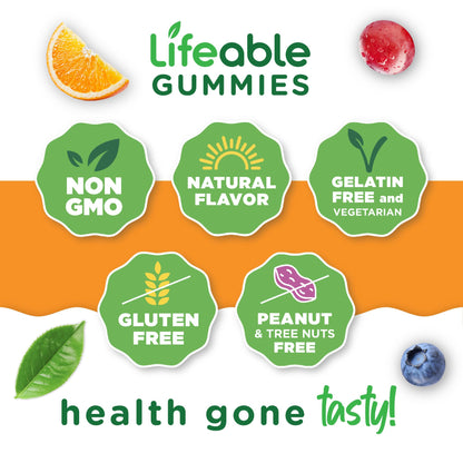 Lifeable Probiotics Gummies | 2 Billion CFU | Great Tasting Probiotic Gummies for Women | Probiotic Gummy for Gut Health and Immune Support - PrimeBioHealth - canada supplements